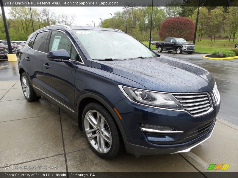 Midnight Sapphire / Cappuccino 2017 Lincoln MKC Reserve AWD