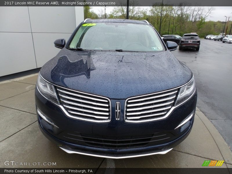 Midnight Sapphire / Cappuccino 2017 Lincoln MKC Reserve AWD