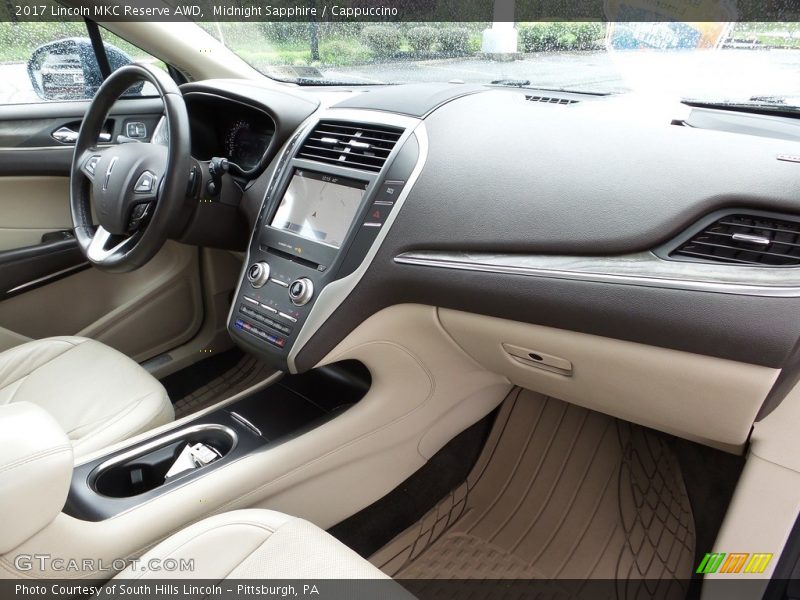 Midnight Sapphire / Cappuccino 2017 Lincoln MKC Reserve AWD