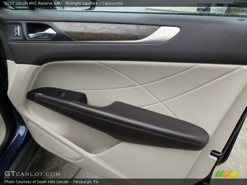 Midnight Sapphire / Cappuccino 2017 Lincoln MKC Reserve AWD