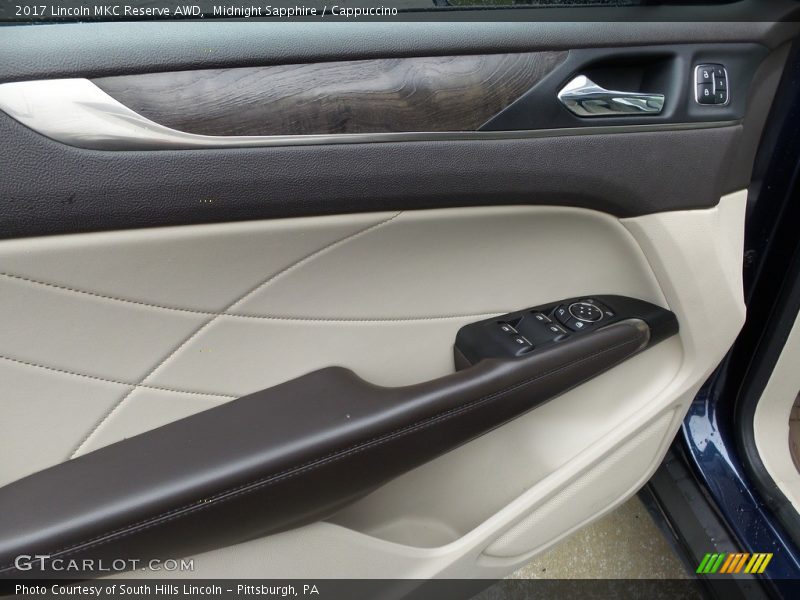 Midnight Sapphire / Cappuccino 2017 Lincoln MKC Reserve AWD