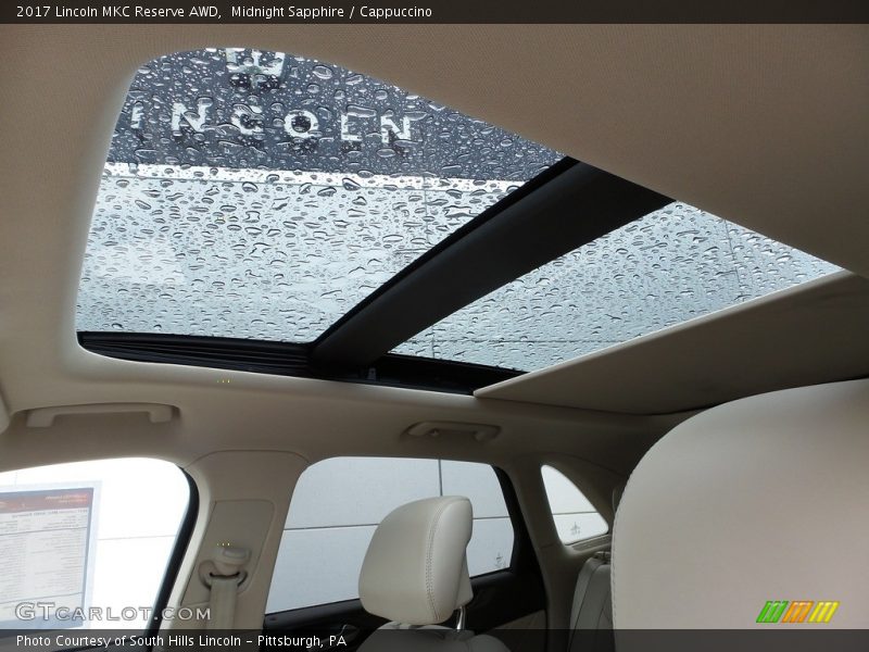 Midnight Sapphire / Cappuccino 2017 Lincoln MKC Reserve AWD
