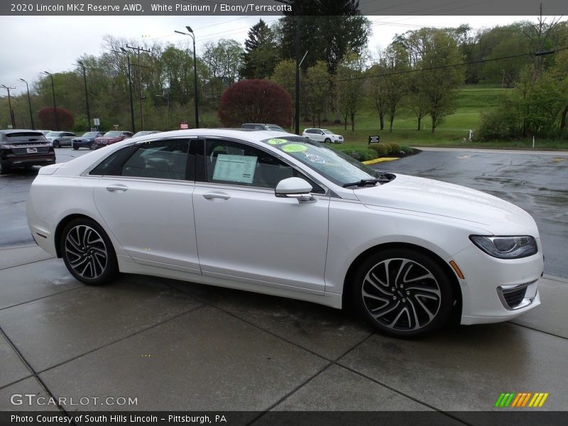 2020 MKZ Reserve AWD White Platinum