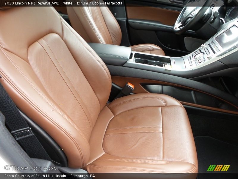 Front Seat of 2020 MKZ Reserve AWD