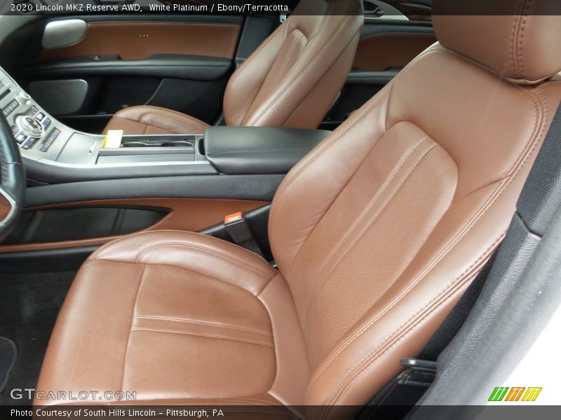 Front Seat of 2020 MKZ Reserve AWD