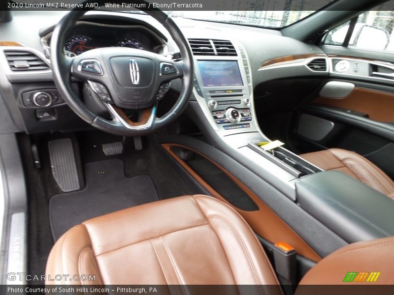  2020 MKZ Reserve AWD Ebony/Terracotta Interior