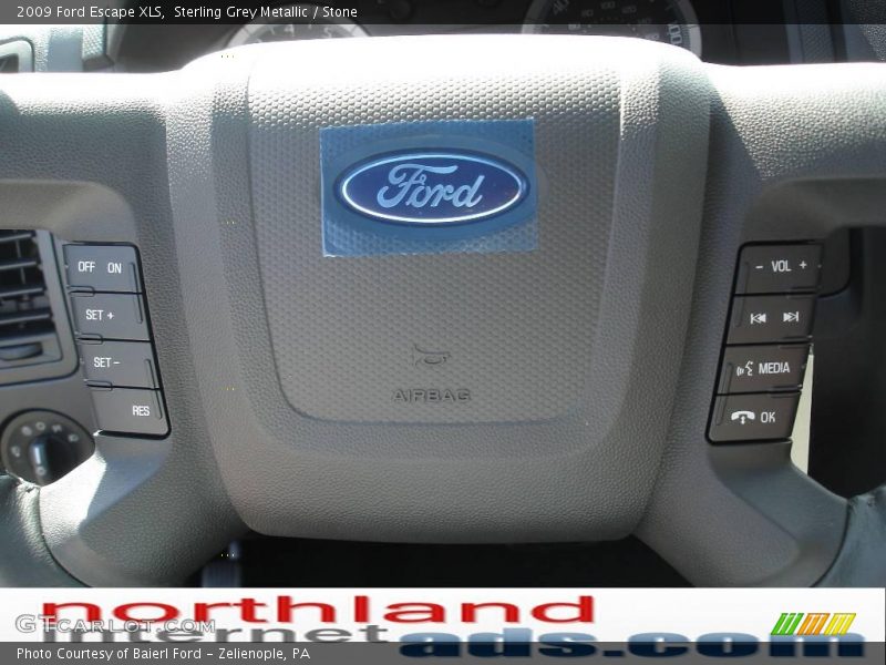 Sterling Grey Metallic / Stone 2009 Ford Escape XLS