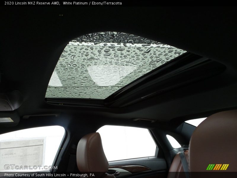 White Platinum / Ebony/Terracotta 2020 Lincoln MKZ Reserve AWD