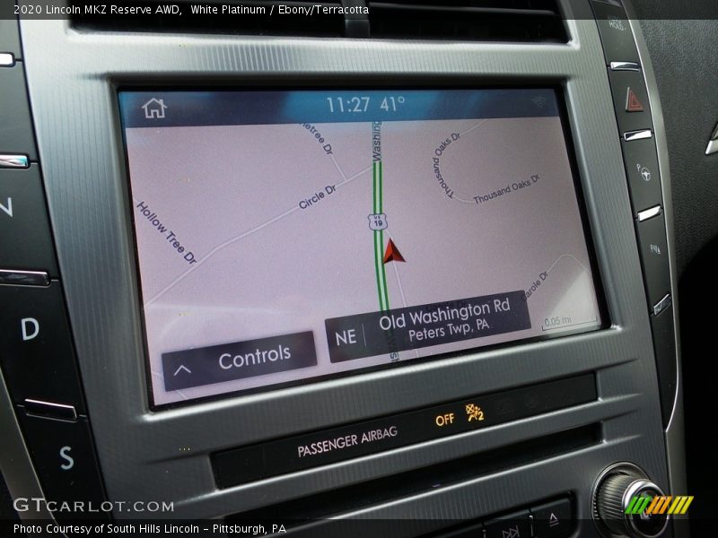 White Platinum / Ebony/Terracotta 2020 Lincoln MKZ Reserve AWD