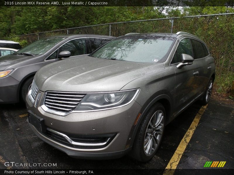Luxe Metallic / Cappuccino 2016 Lincoln MKX Reserve AWD