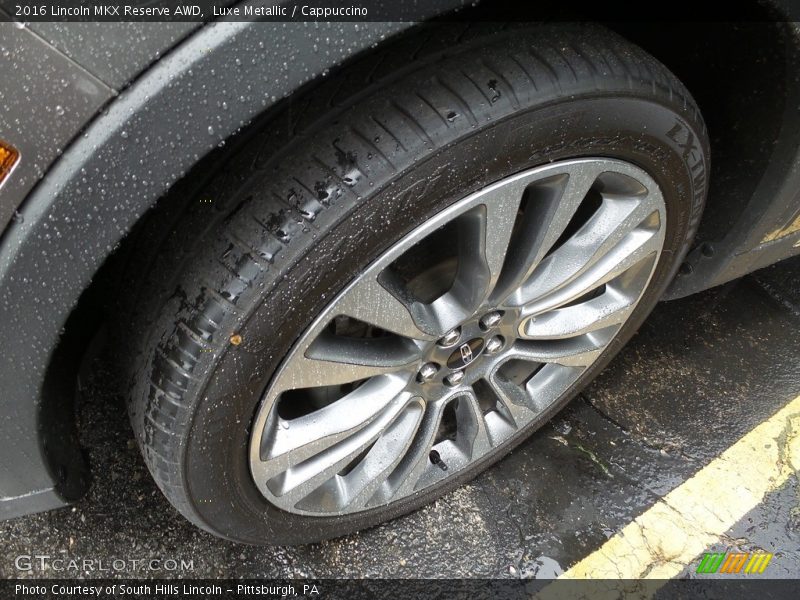 Luxe Metallic / Cappuccino 2016 Lincoln MKX Reserve AWD