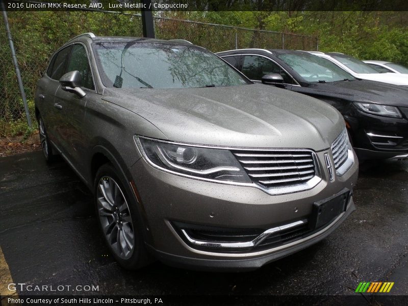 Luxe Metallic / Cappuccino 2016 Lincoln MKX Reserve AWD