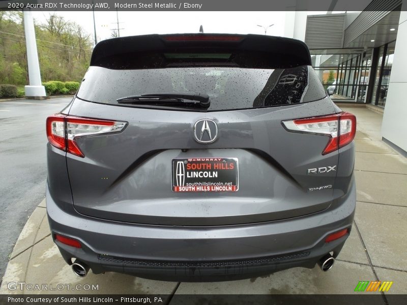 Modern Steel Metallic / Ebony 2020 Acura RDX Technology AWD