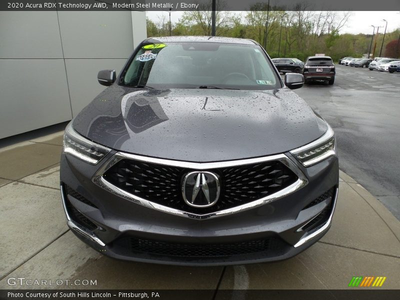 Modern Steel Metallic / Ebony 2020 Acura RDX Technology AWD