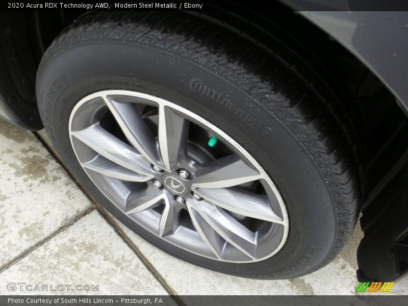Modern Steel Metallic / Ebony 2020 Acura RDX Technology AWD