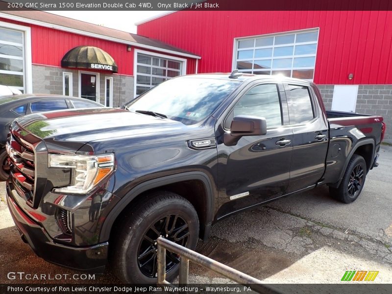 Onyx Black / Jet Black 2020 GMC Sierra 1500 Elevation Double Cab 4WD