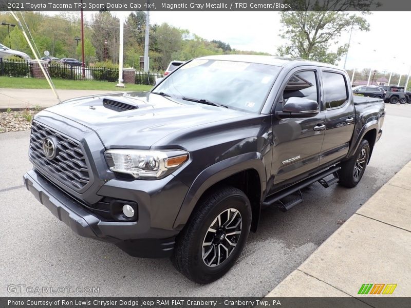 Magnetic Gray Metallic / TRD Cement/Black 2021 Toyota Tacoma TRD Sport Double Cab 4x4