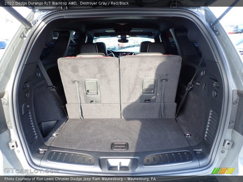 Destroyer Gray / Red/Black 2022 Dodge Durango R/T Blacktop AWD