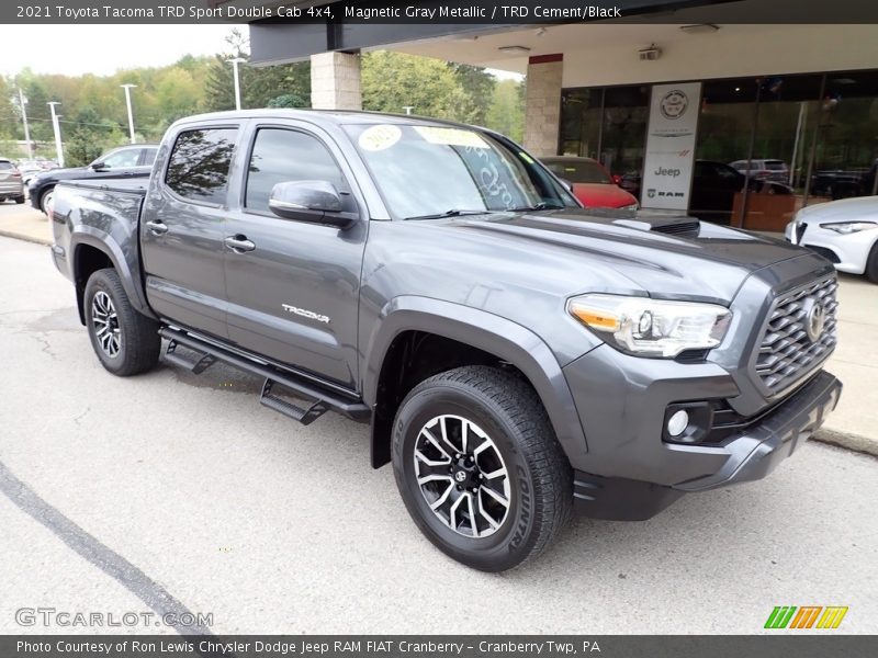 Front 3/4 View of 2021 Tacoma TRD Sport Double Cab 4x4