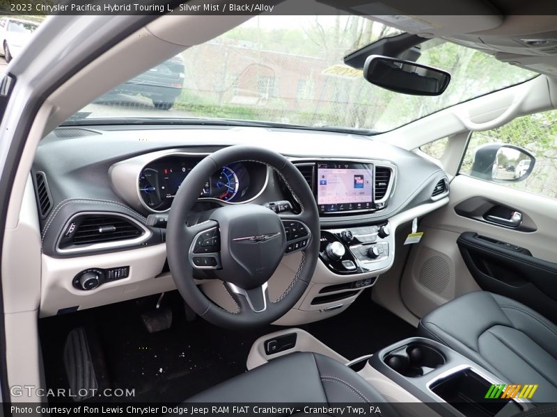  2023 Pacifica Hybrid Touring L Black/Alloy Interior
