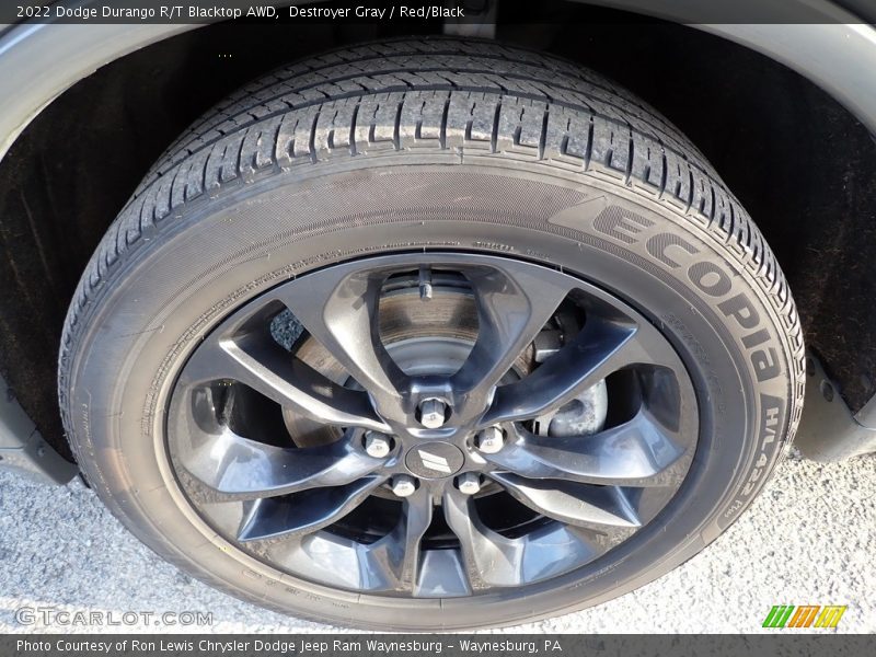 Destroyer Gray / Red/Black 2022 Dodge Durango R/T Blacktop AWD