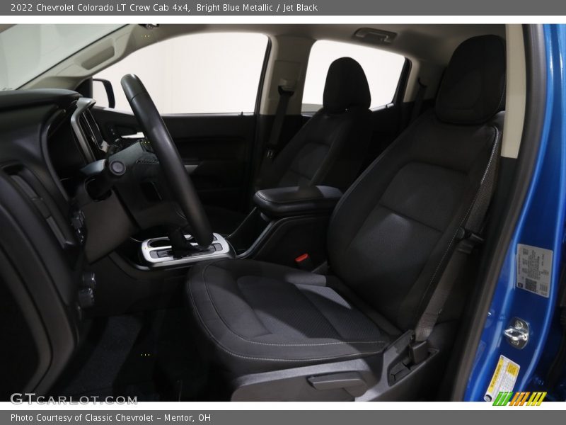 Bright Blue Metallic / Jet Black 2022 Chevrolet Colorado LT Crew Cab 4x4
