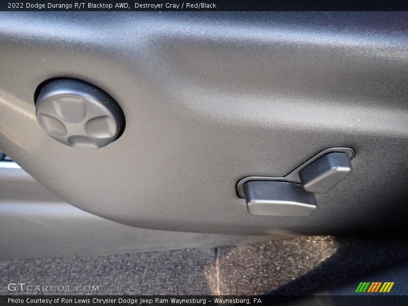Destroyer Gray / Red/Black 2022 Dodge Durango R/T Blacktop AWD