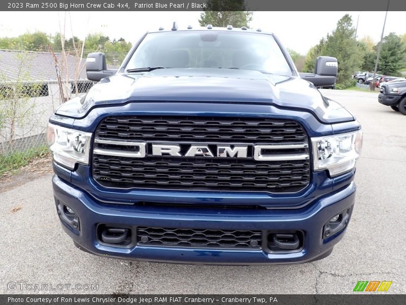 Patriot Blue Pearl / Black 2023 Ram 2500 Big Horn Crew Cab 4x4