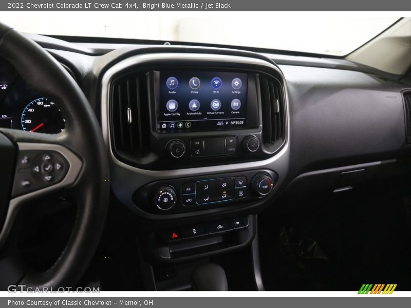 Bright Blue Metallic / Jet Black 2022 Chevrolet Colorado LT Crew Cab 4x4