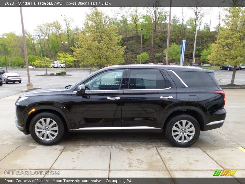  2023 Palisade SEL AWD Abyss Black Pearl