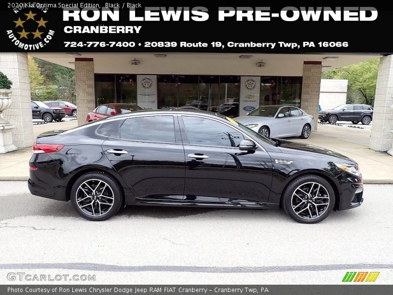 Black / Black 2020 Kia Optima Special Edition