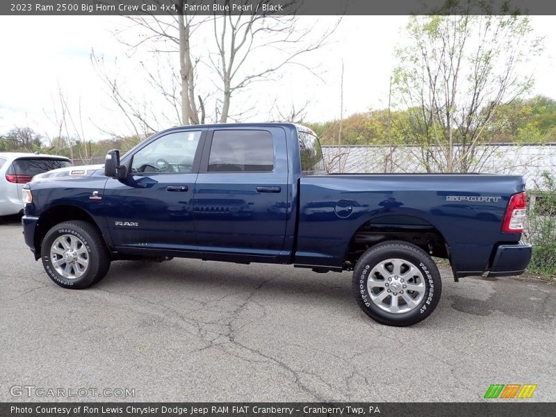 Patriot Blue Pearl / Black 2023 Ram 2500 Big Horn Crew Cab 4x4