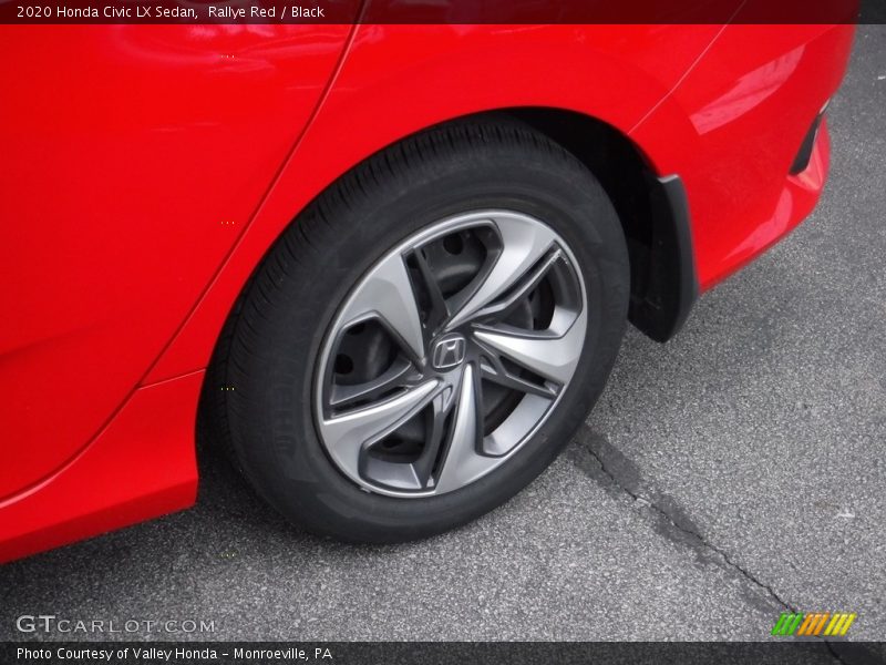 Rallye Red / Black 2020 Honda Civic LX Sedan