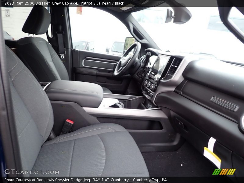 Front Seat of 2023 2500 Big Horn Crew Cab 4x4
