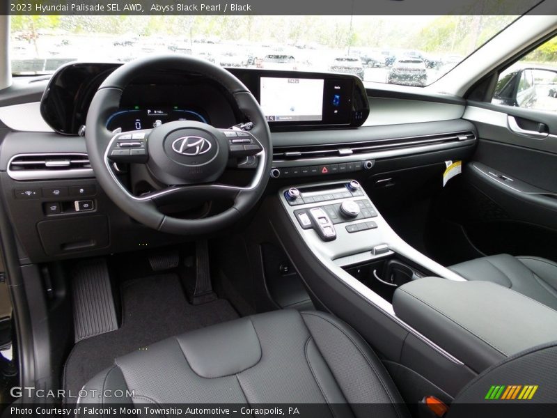  2023 Palisade SEL AWD Black Interior