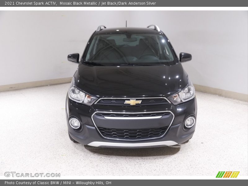 Mosaic Black Metallic / Jet Black/Dark Anderson Silver 2021 Chevrolet Spark ACTIV