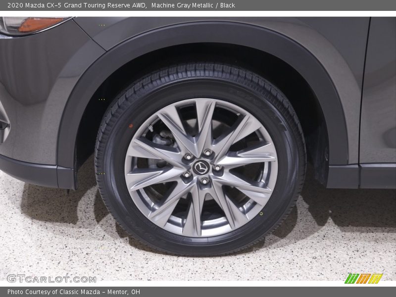 Machine Gray Metallic / Black 2020 Mazda CX-5 Grand Touring Reserve AWD
