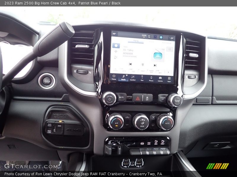 Controls of 2023 2500 Big Horn Crew Cab 4x4