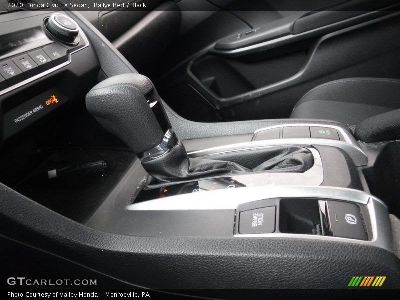 Rallye Red / Black 2020 Honda Civic LX Sedan