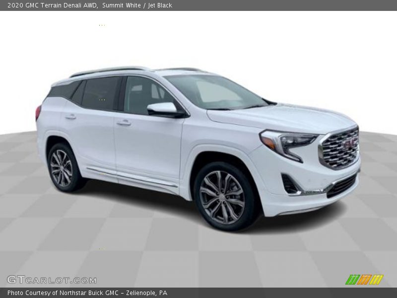 Summit White / Jet Black 2020 GMC Terrain Denali AWD
