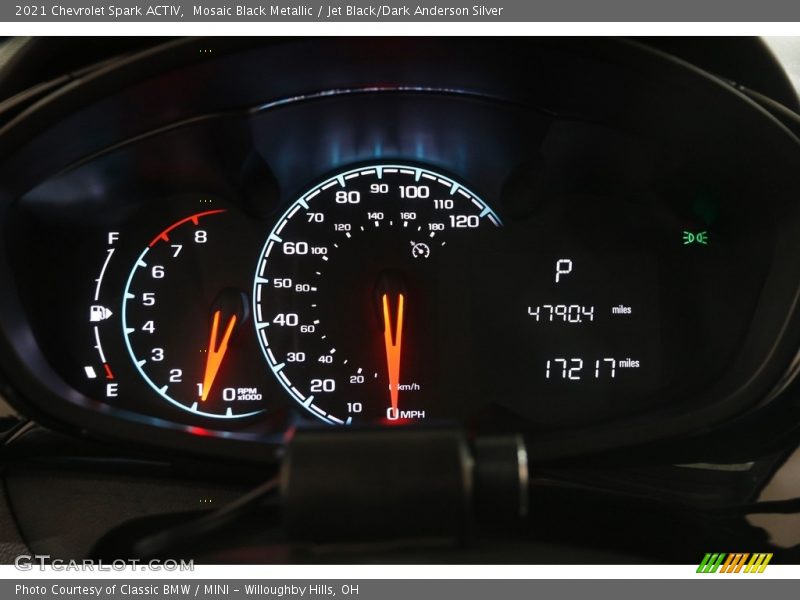  2021 Spark ACTIV ACTIV Gauges