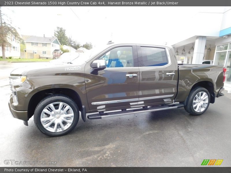  2023 Silverado 1500 High Country Crew Cab 4x4 Harvest Bronze Metallic
