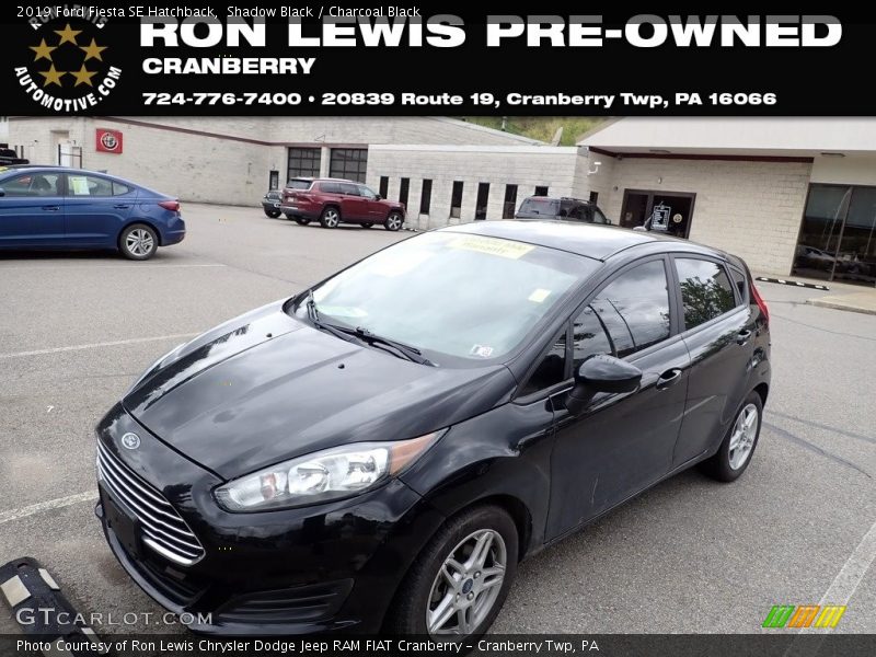 Shadow Black / Charcoal Black 2019 Ford Fiesta SE Hatchback