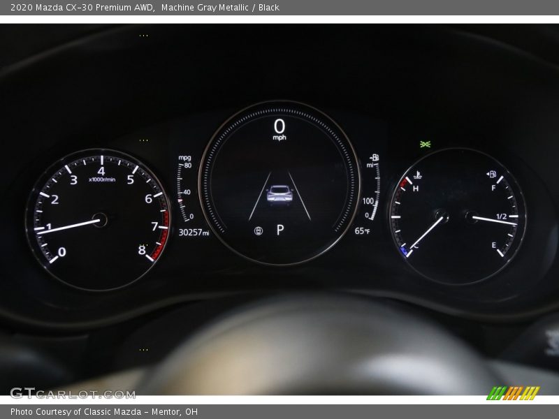Machine Gray Metallic / Black 2020 Mazda CX-30 Premium AWD