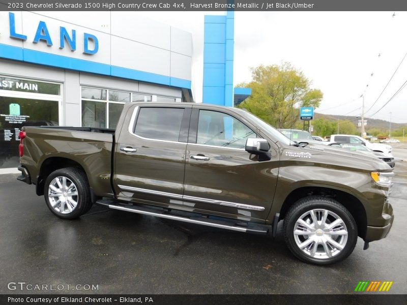 Harvest Bronze Metallic / Jet Black/Umber 2023 Chevrolet Silverado 1500 High Country Crew Cab 4x4