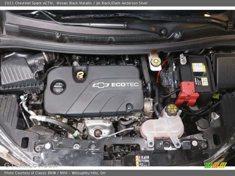  2021 Spark ACTIV Engine - 1.4 Liter DOHC 16-Valve VVT 4 Cylinder