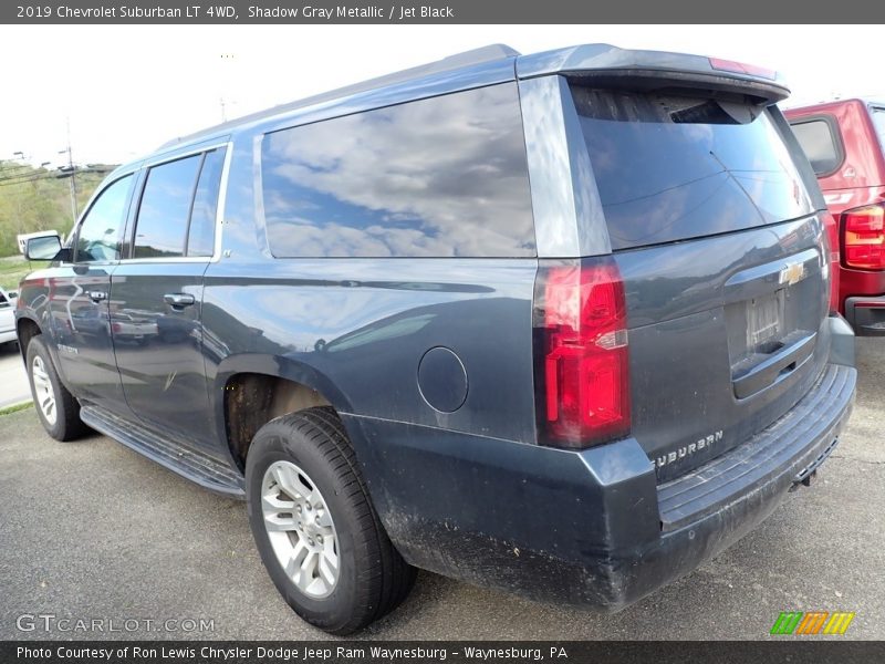 Shadow Gray Metallic / Jet Black 2019 Chevrolet Suburban LT 4WD