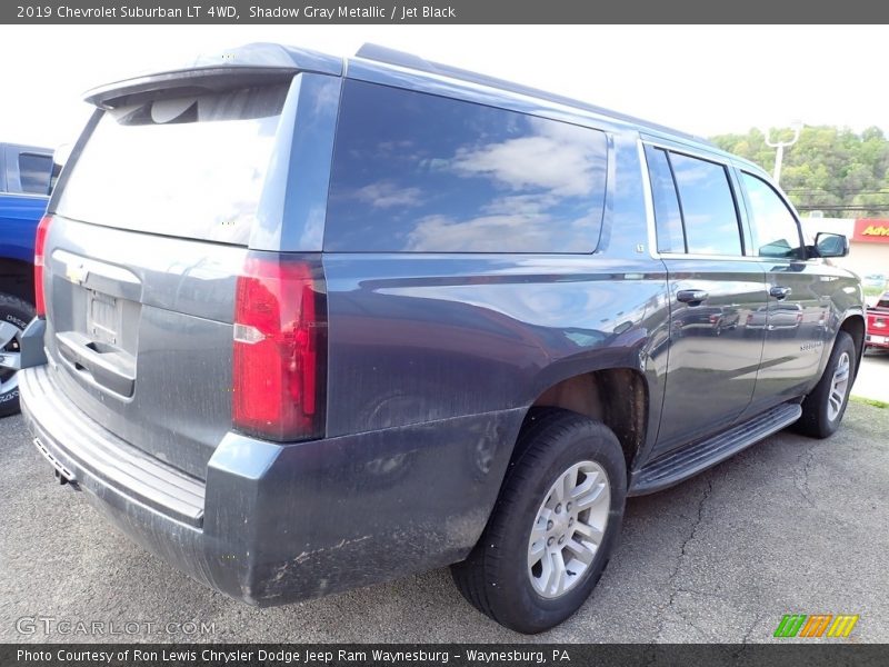 Shadow Gray Metallic / Jet Black 2019 Chevrolet Suburban LT 4WD