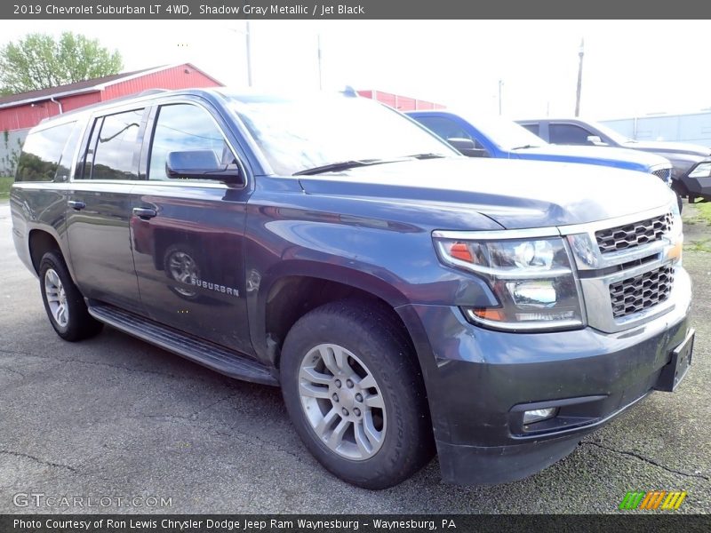 Shadow Gray Metallic / Jet Black 2019 Chevrolet Suburban LT 4WD
