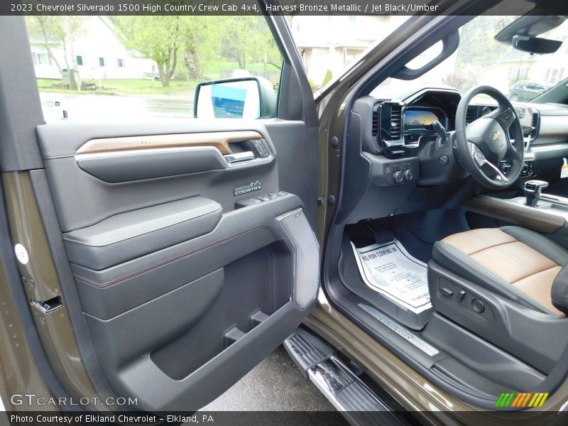 Door Panel of 2023 Silverado 1500 High Country Crew Cab 4x4